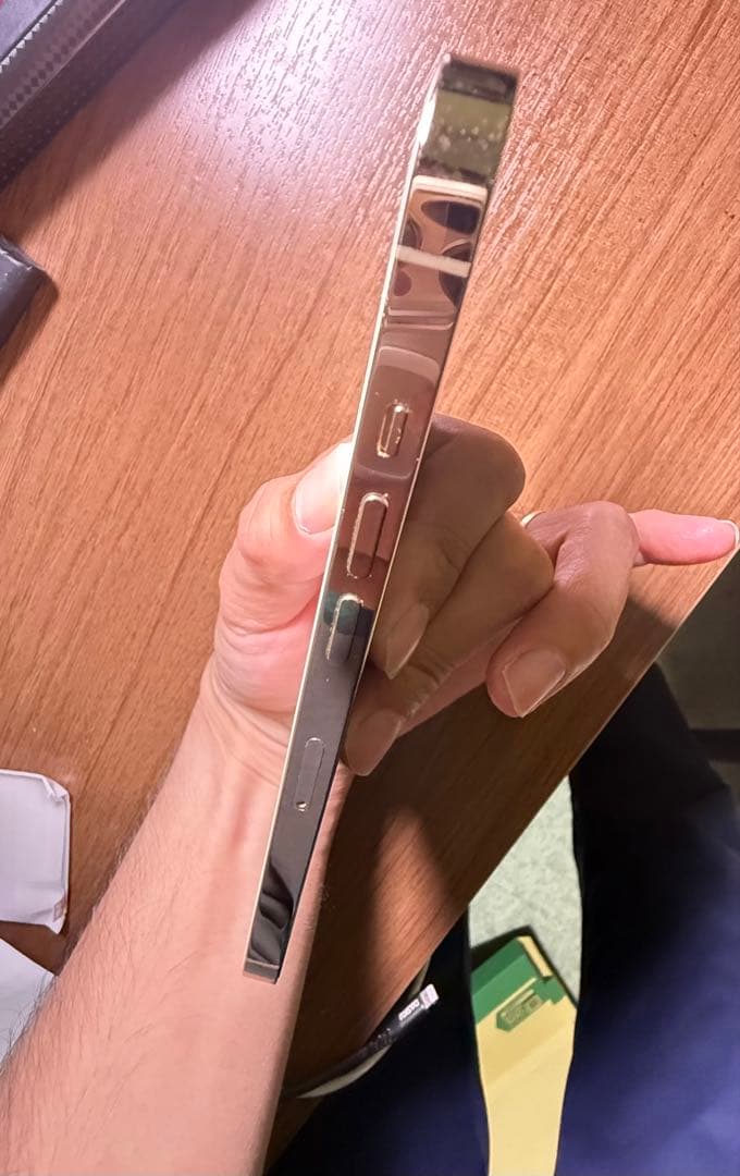 iPhone12ProMax ゴールド 128GB 残82% simフリー 美品