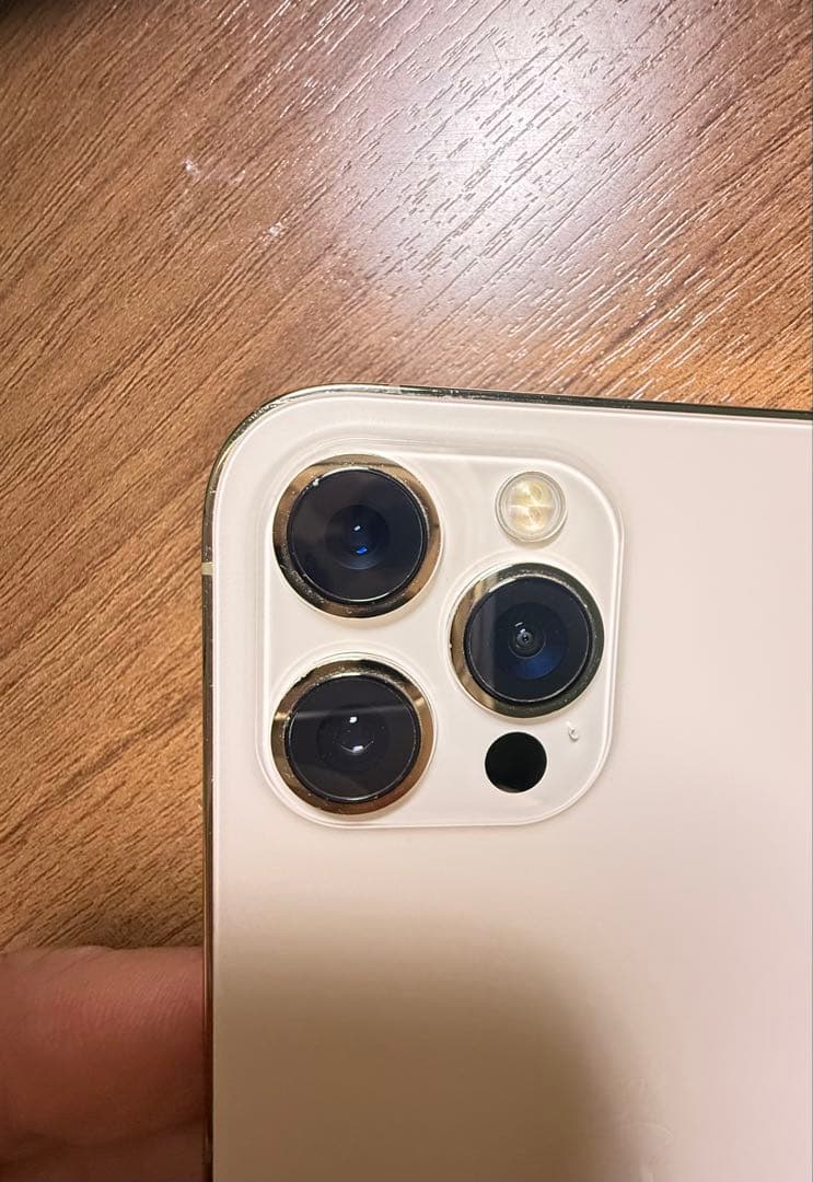 iPhone12ProMax ゴールド 128GB 残82% simフリー 美品