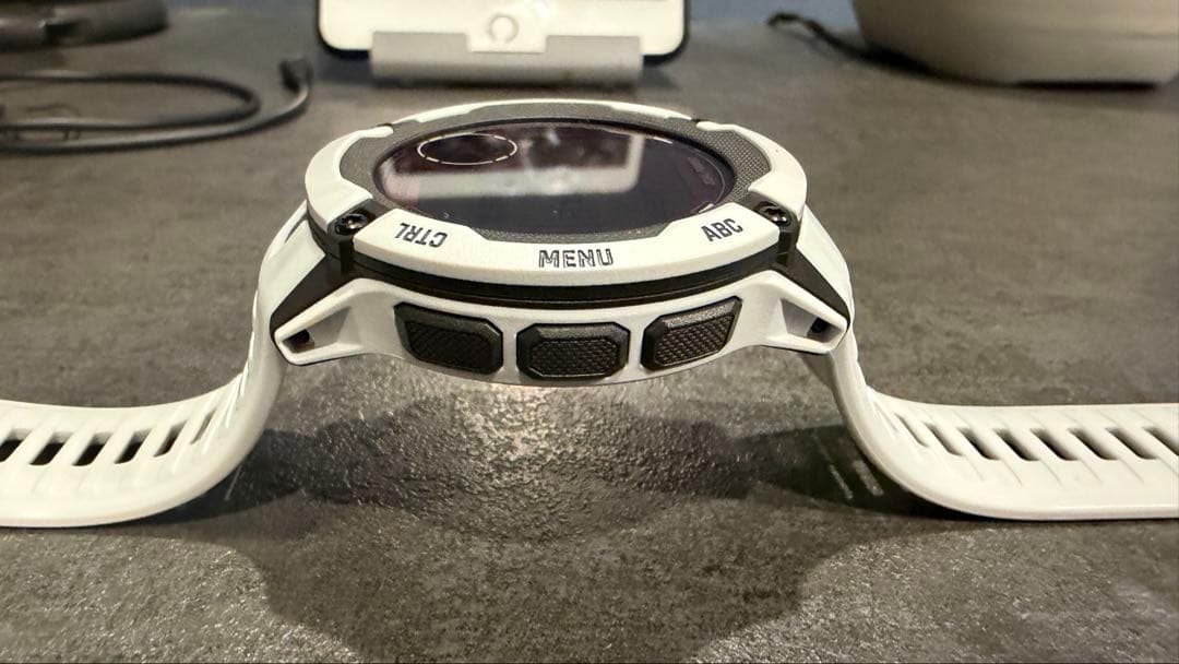 時計 GARMIN Instinct 2X Dual Power Whitestone