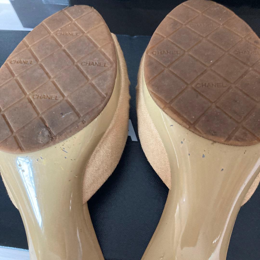 専用です！　シャネル　ミュールー　カメリア　ココマーク6 デパート購入　本体のみ