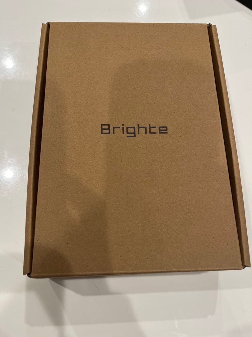 Brighte エレキブラシプラス　ブラシ型美顔器　黒