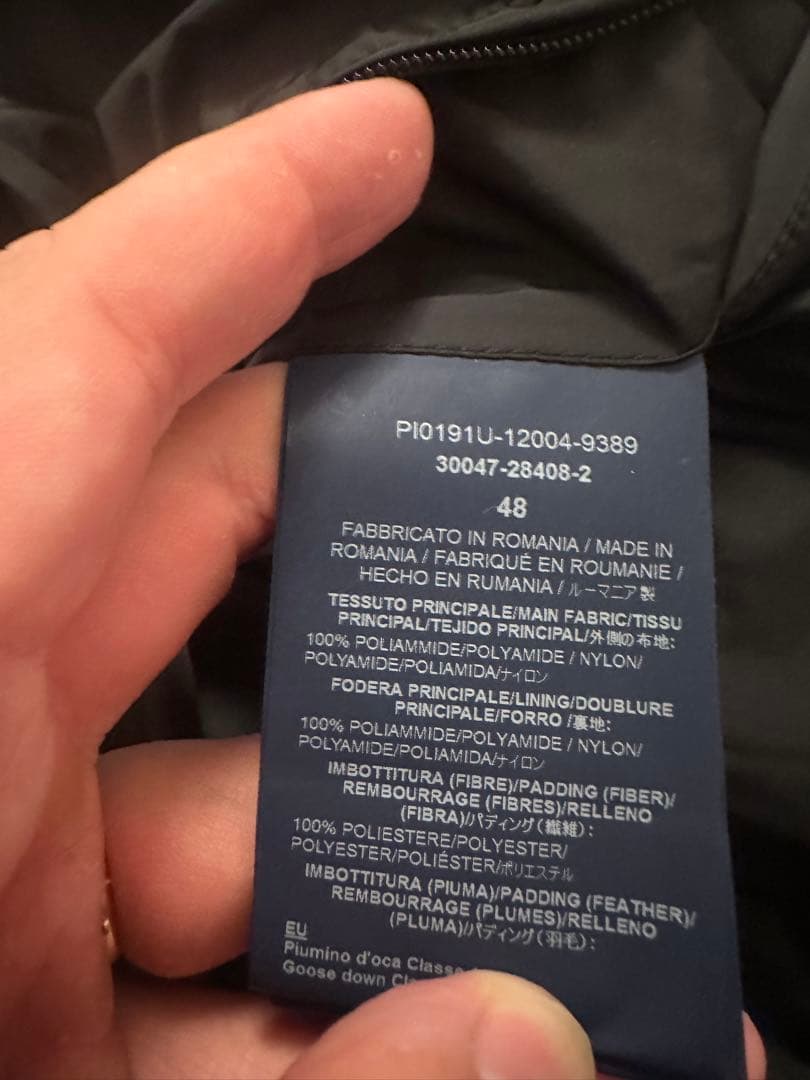 ヘルノ⭐️ダウンコート⭐️ブラック‼️48⭐️破格‼️掘り出し物‼️