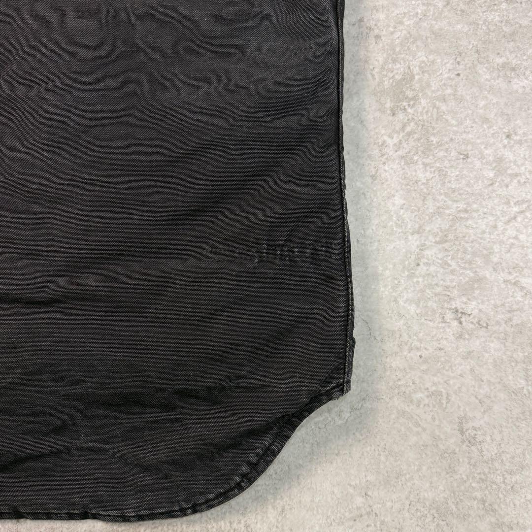 はく様カーハート【L】 USA製90s ダックベスト 腰ゴム フェード 雰囲気◎