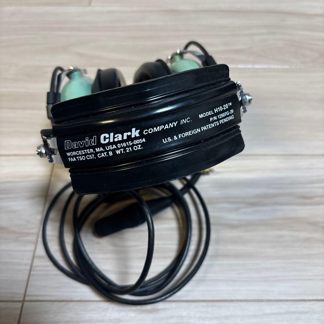 【良品】David Clark デビッドクラーク 航空機用ヘッドセット