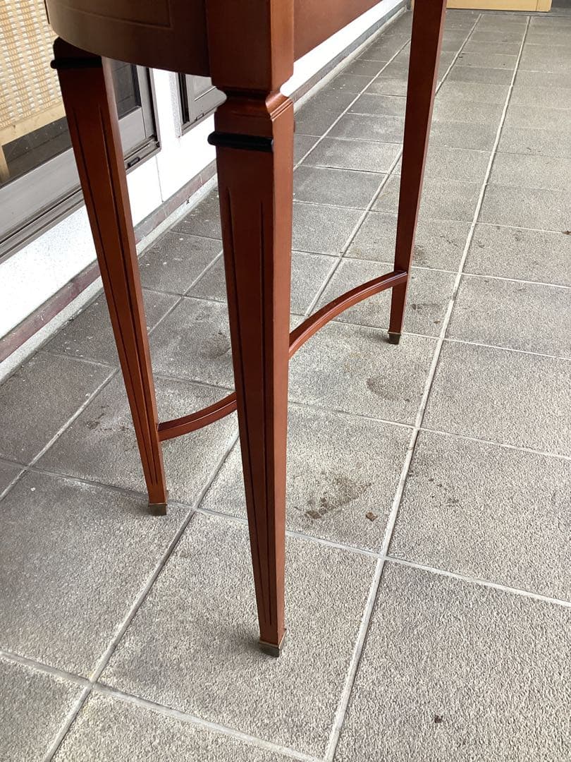 コンソール　テーブル　飾り台　木製　サイドテーブル