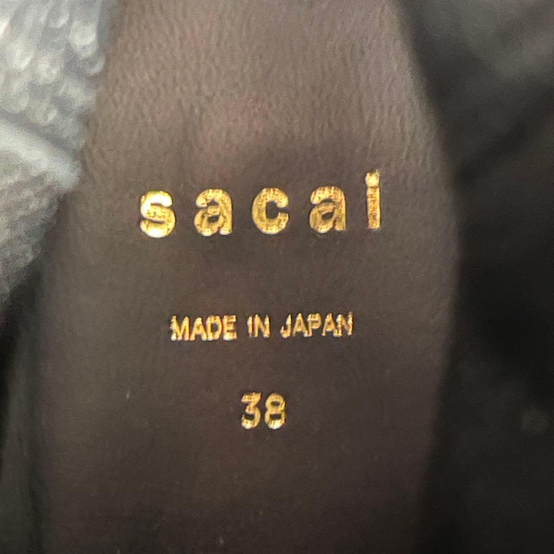 sacai Chelsea boots 38 サイドゴアブーツ　厚底　チャンキー