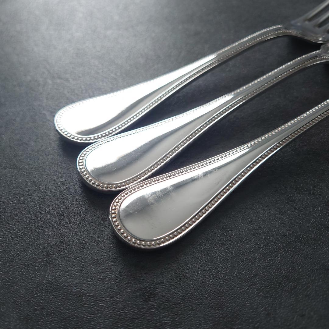 クリストフル パール テーブルフォーク 3点