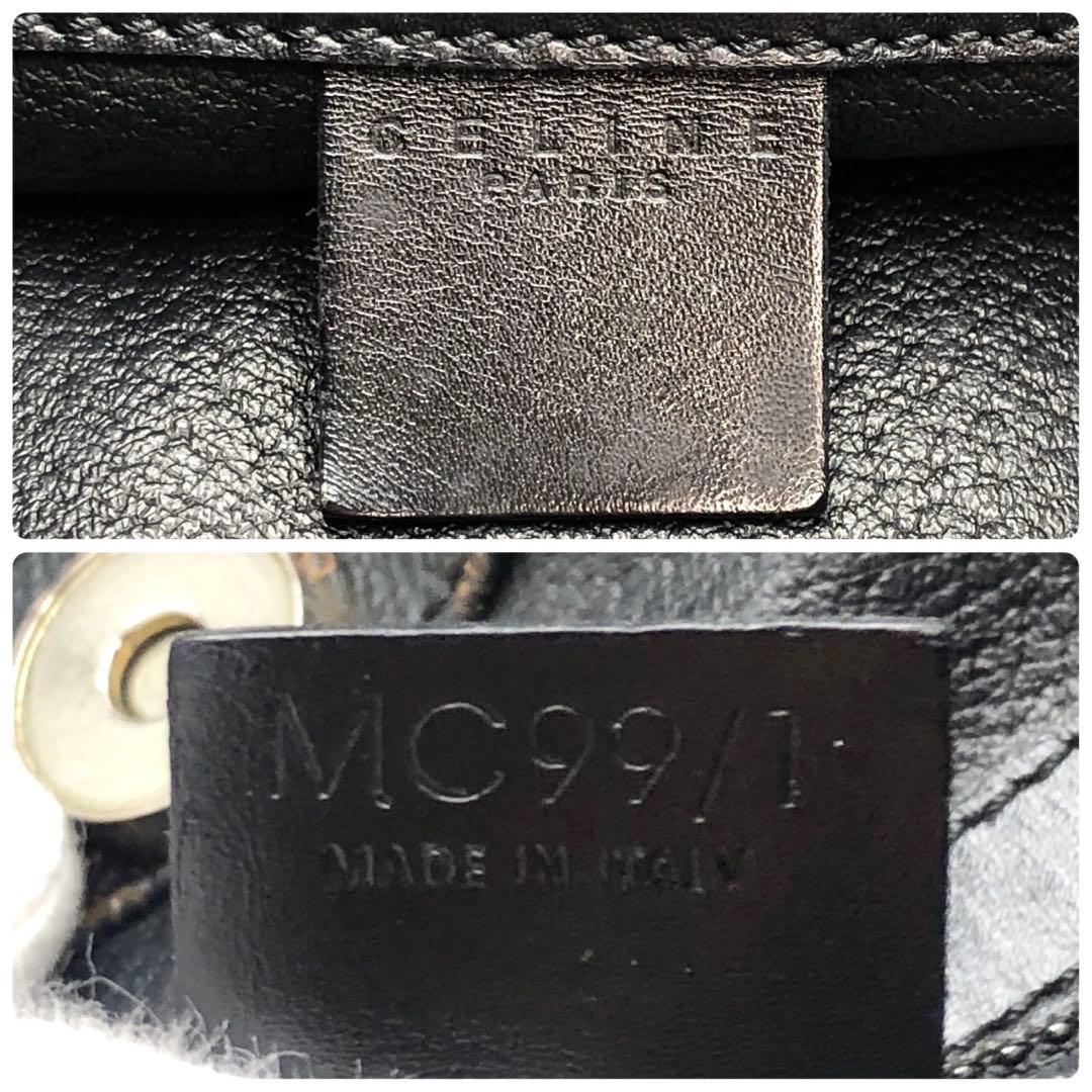 セリーヌ CELINE トートバッグ 黒マカダム 肩掛け