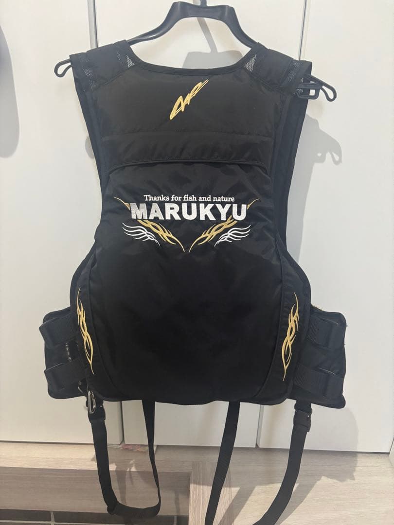MARUKYU フィッシングベスト ブラックのみ販売