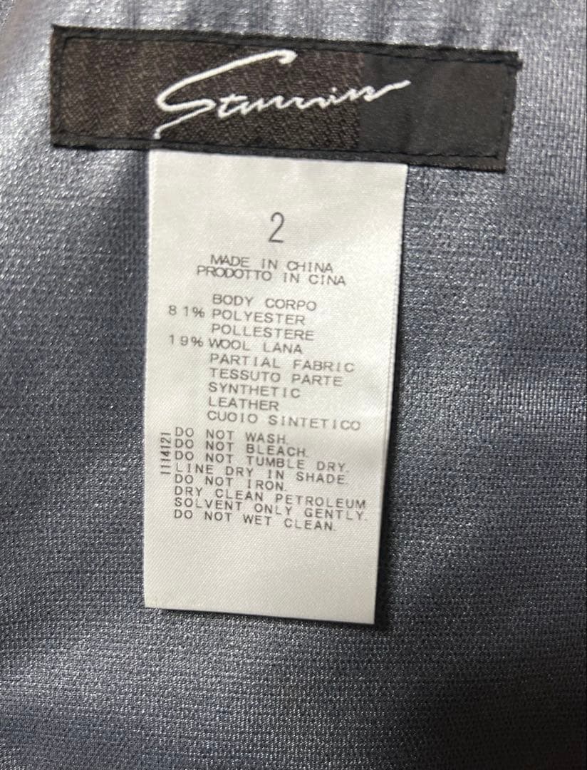 スタニング ルアー Rウーステッドポンチョコート