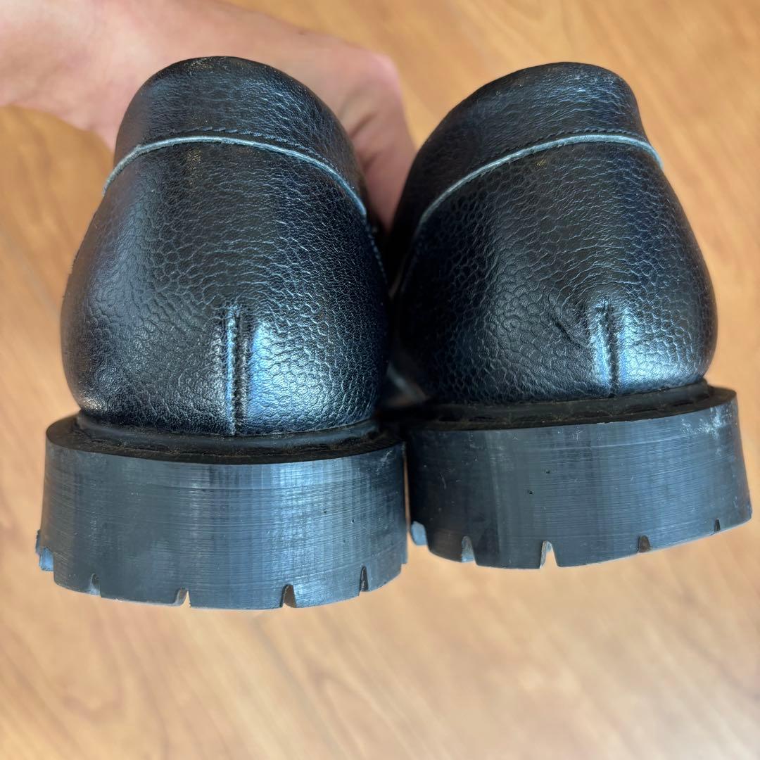 断捨離なう様 英国製 WHITE & CO KATO'別注タッセルローファー 黒