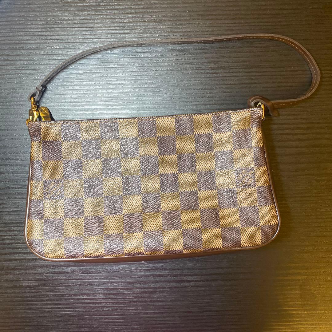 ね*︎様 ルイヴィトン ダミエ アクセサリーポーチ ミニ 正規品 美品
