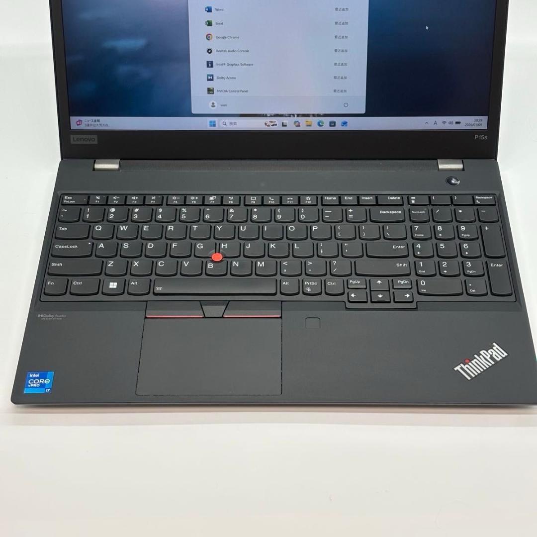 Windowsノート本体 ThinkPad P15s Gen 2i i7-1185G7/16G/512G
