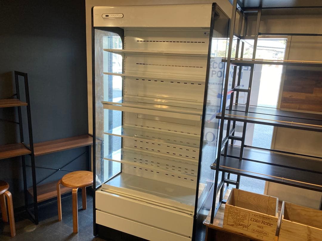 フクシマガリレイ 業務用冷蔵庫 多段オープンショーケースMEU-32WKSA5G