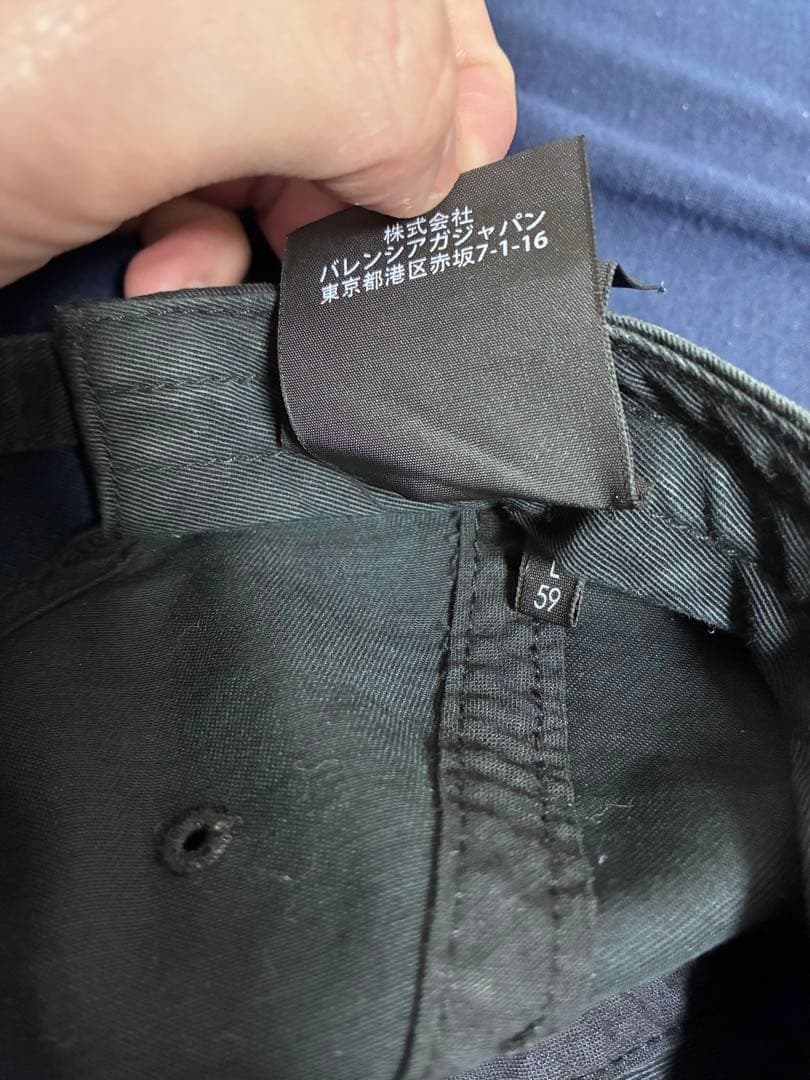 Balenciaga ブラック キャップ 2017年モデル