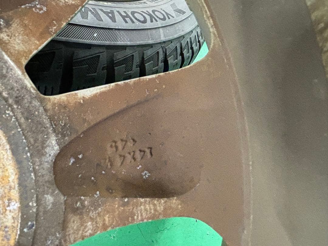 送料込　ラパン　純正　ホイール　スタッドレスタイヤ　ホイールセット