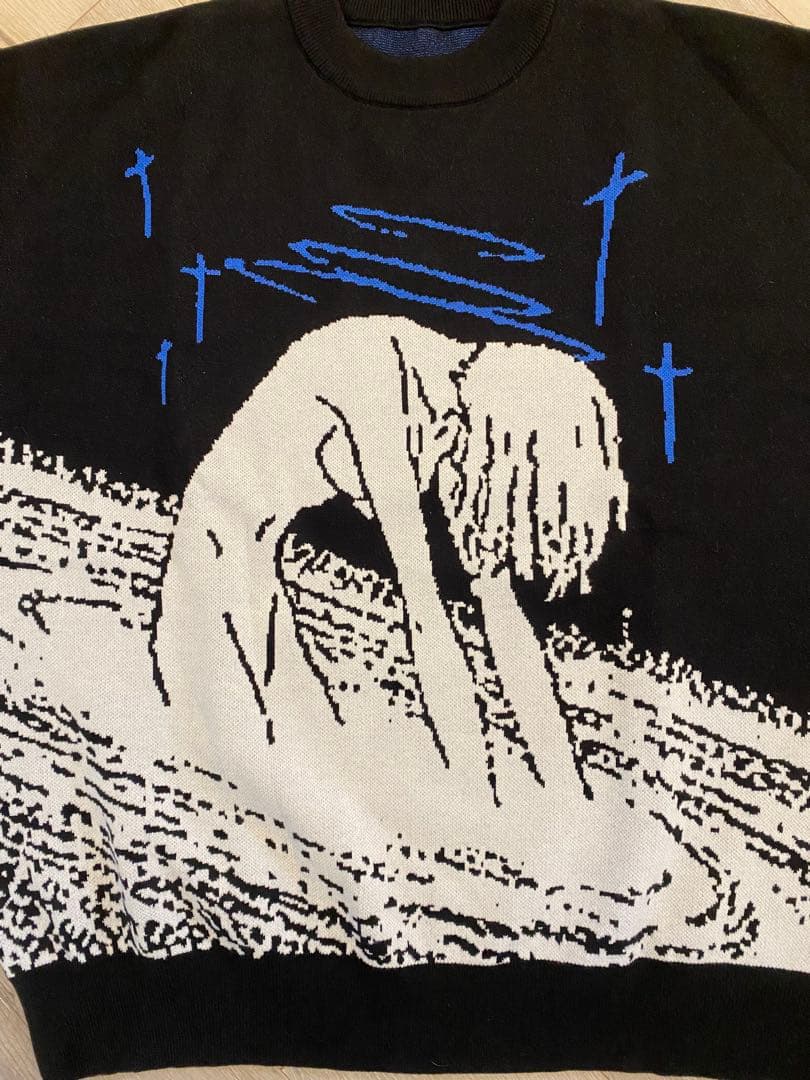 新世紀エヴァンゲリオン 旧劇場版　 リリス 綾波レイ ニット　y2k opium