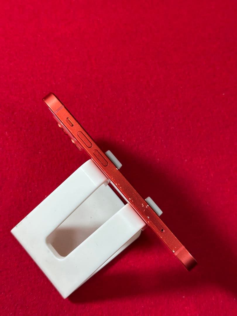 【6908】iPhone 12MINIレッド 128GB simフリー