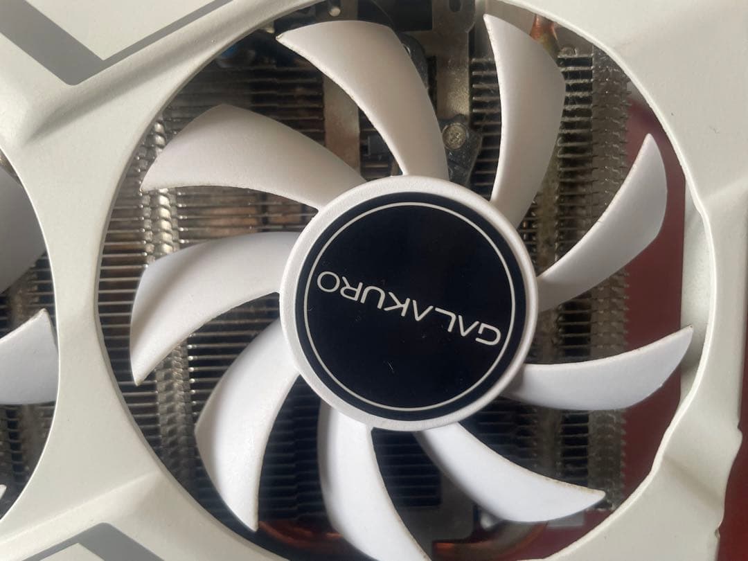 【ジャンク】GALAKURO GeForce RTX2060 WhiteMINI