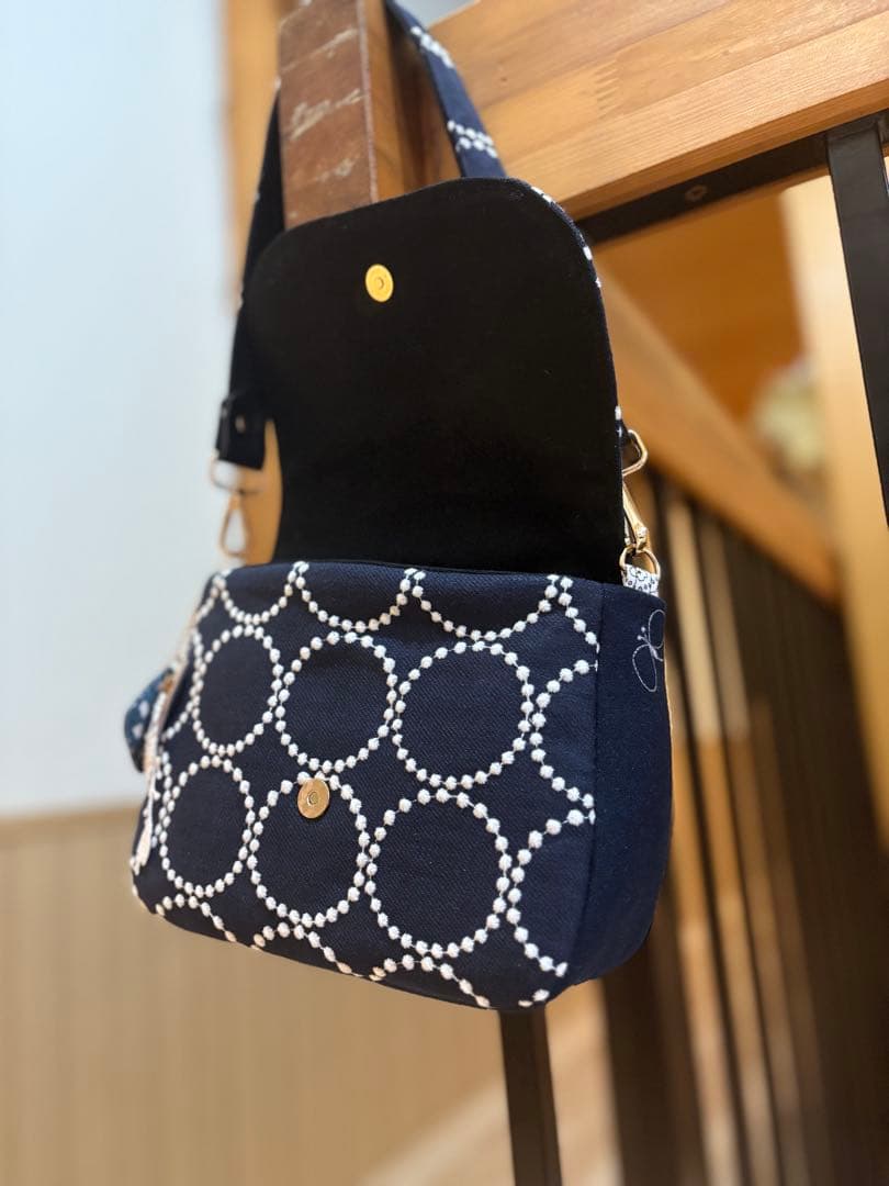 ミナペルホネン△ハンドメイド△ミディアムパン　肩ショルダー