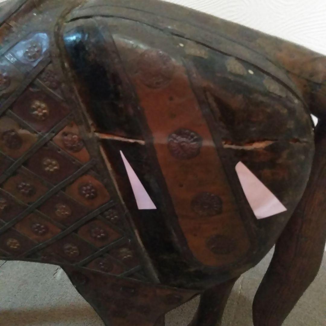 木製　馬の置物　アンティークインテリア