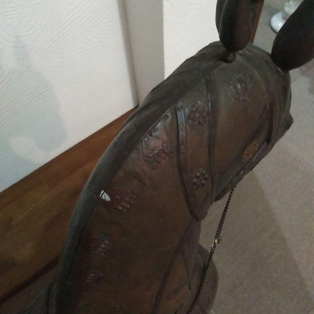木製　馬の置物　アンティークインテリア