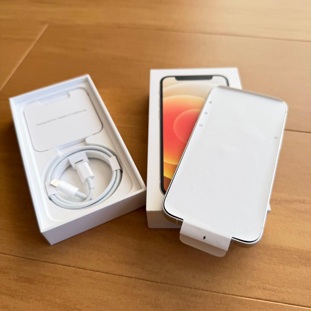 care+ iPhone 12 mini white ホワイト 128GB 美品