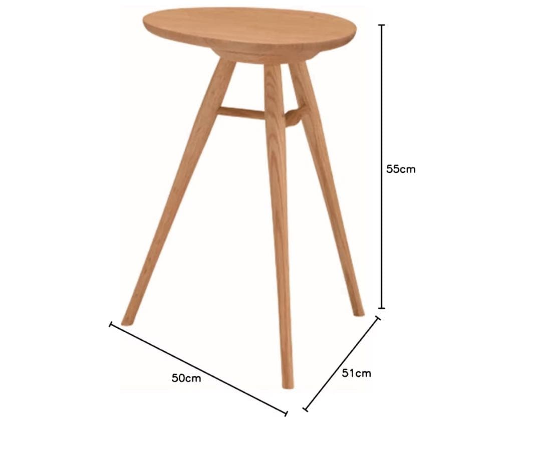 柏木工 サイドテーブル (オーク)