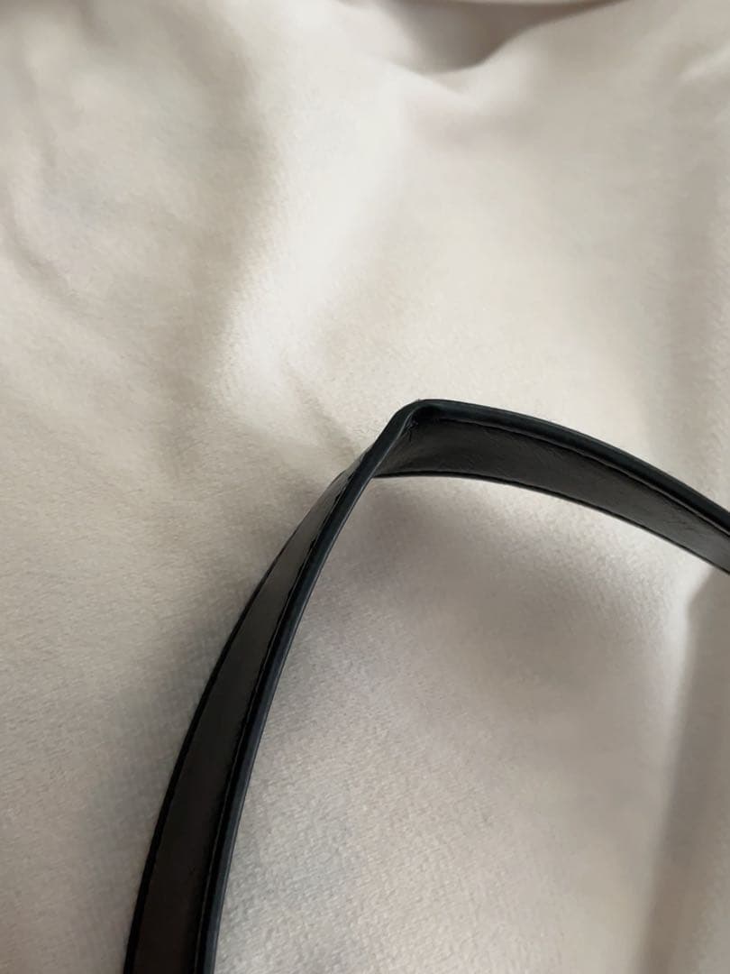 バッグ MatinKim HALF SHIRRING RIBBON ROUND BAG