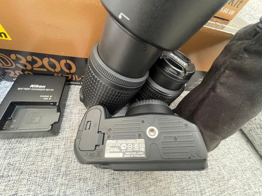 Nikon D3200 ダブルズームキット ブラック