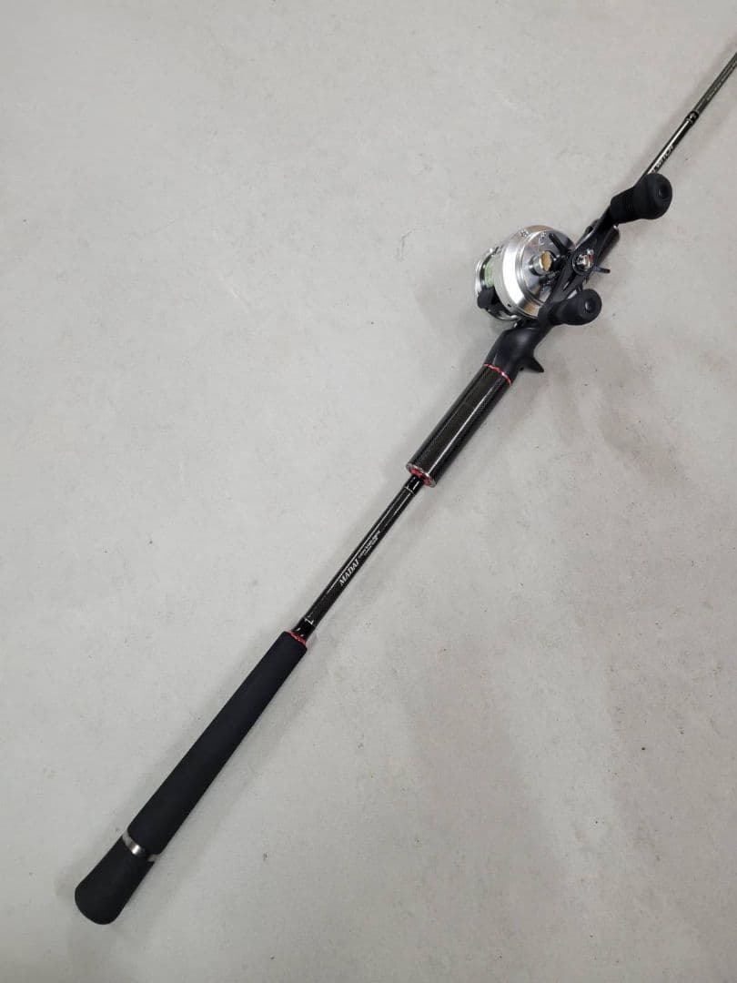 シマノカルカッタ200PG　パームス　メタルウィッチタイラバロッド・リールセット