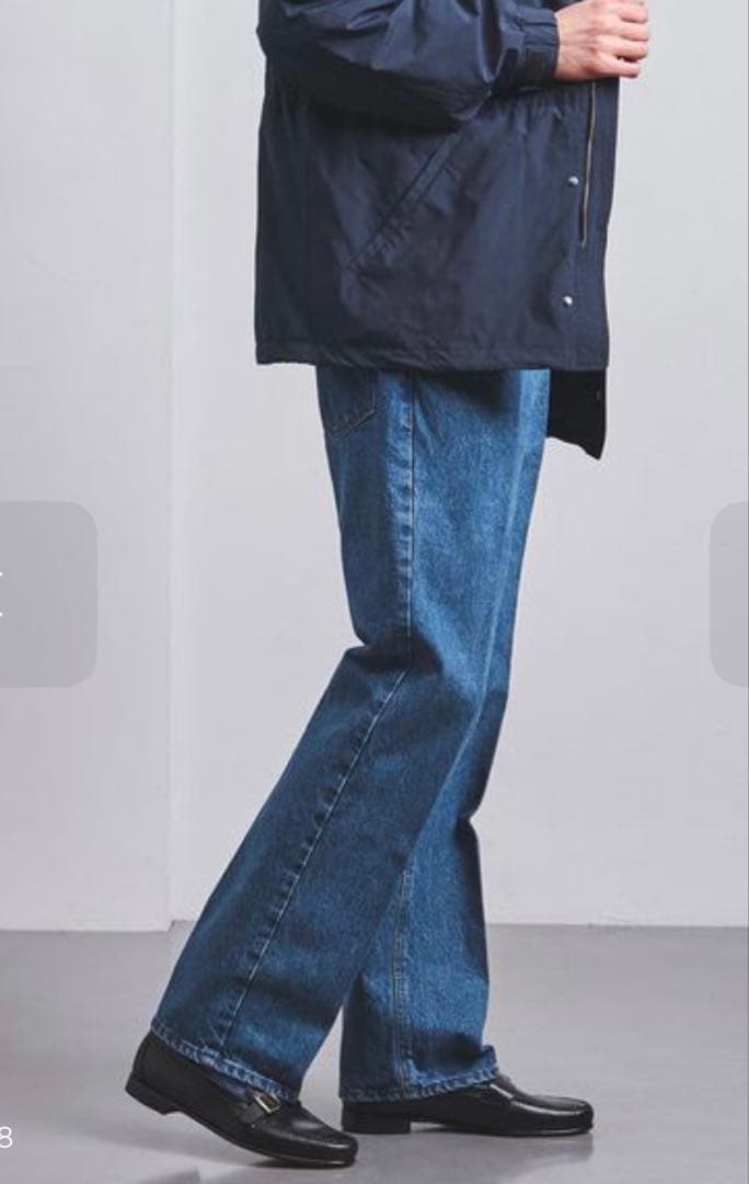 UNITED ARROWS ロデオストレートデニム ライトブルー Lサイズ