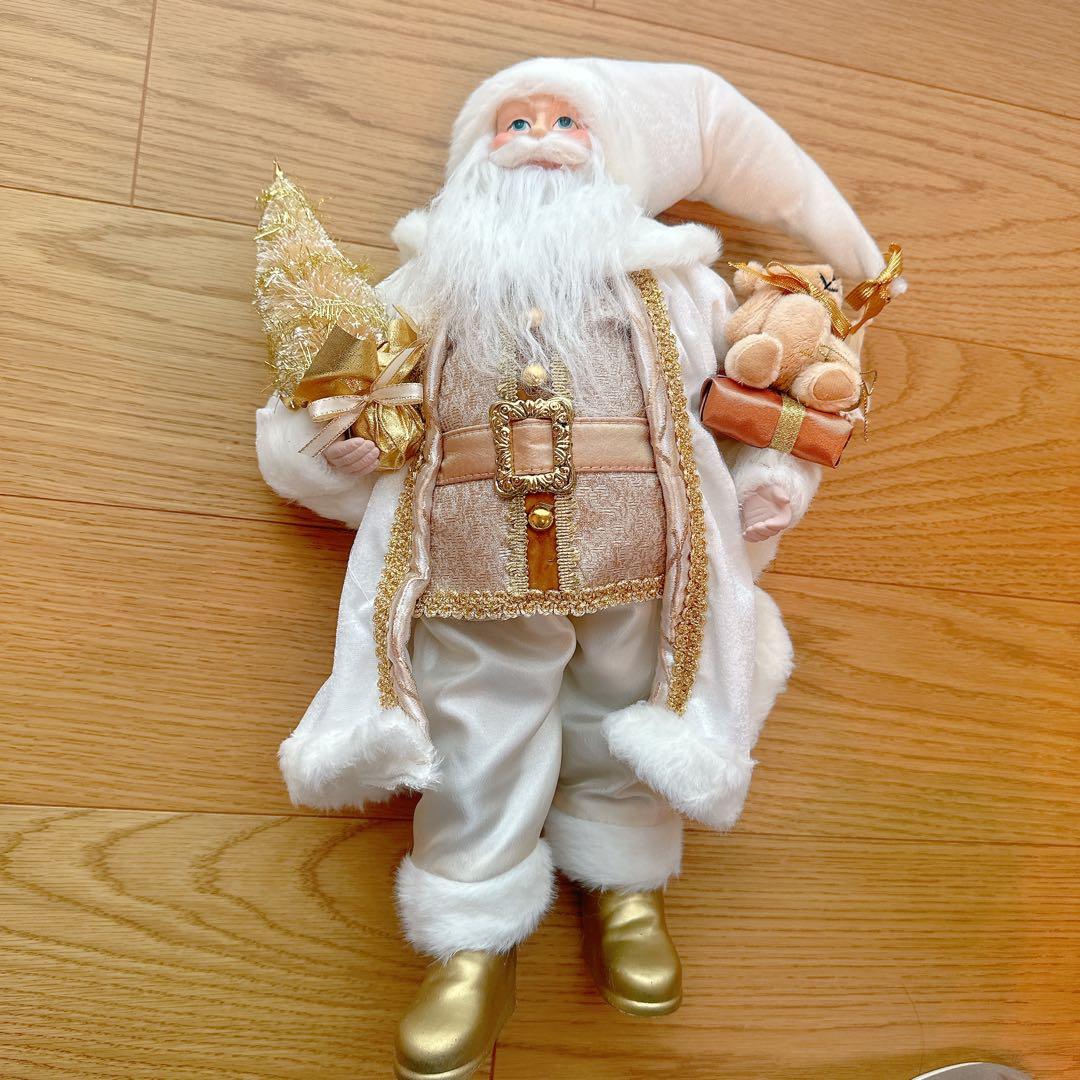 【新品】クリスマス サンタクロース ハルモニア 人形 47cm