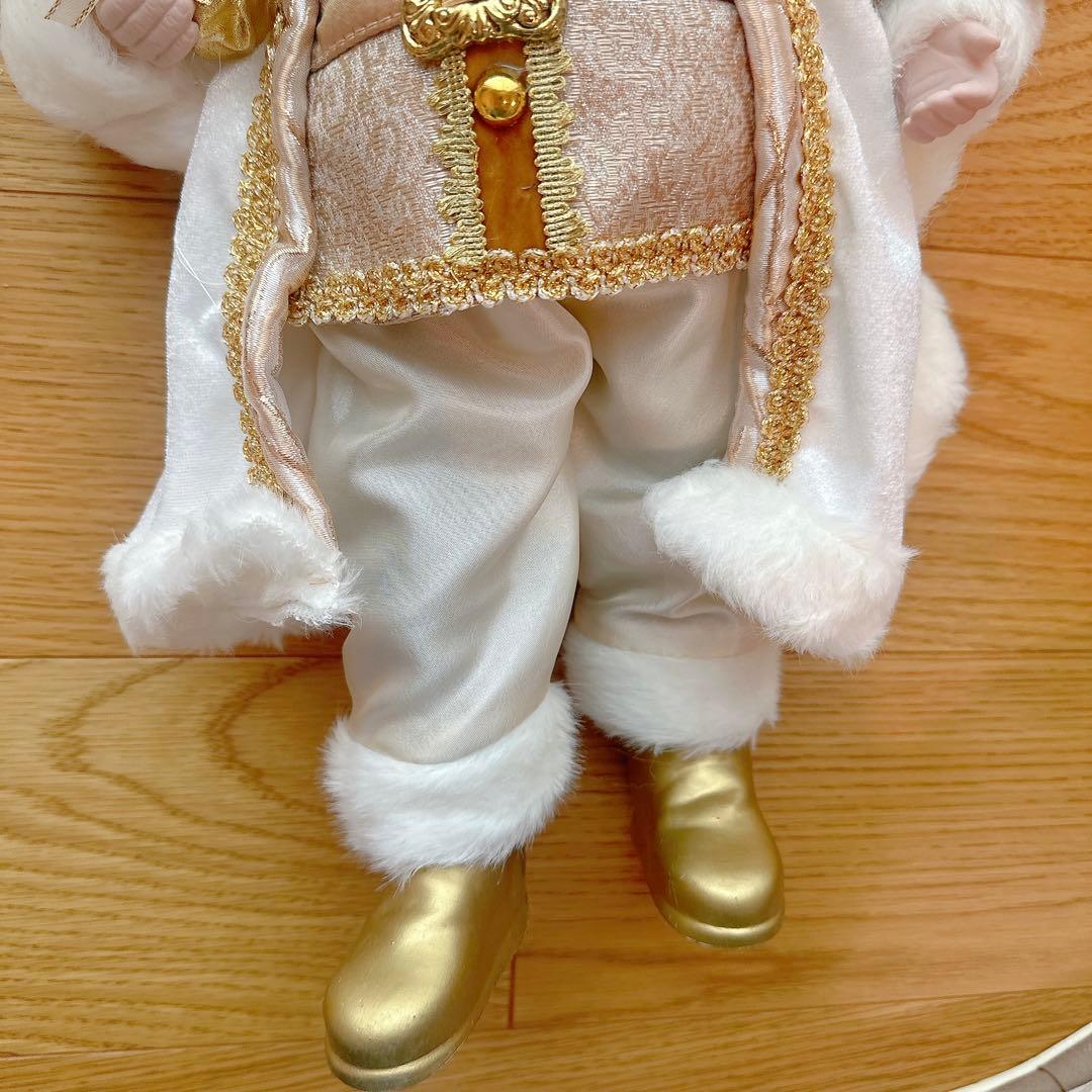 【新品】クリスマス サンタクロース ハルモニア 人形 47cm