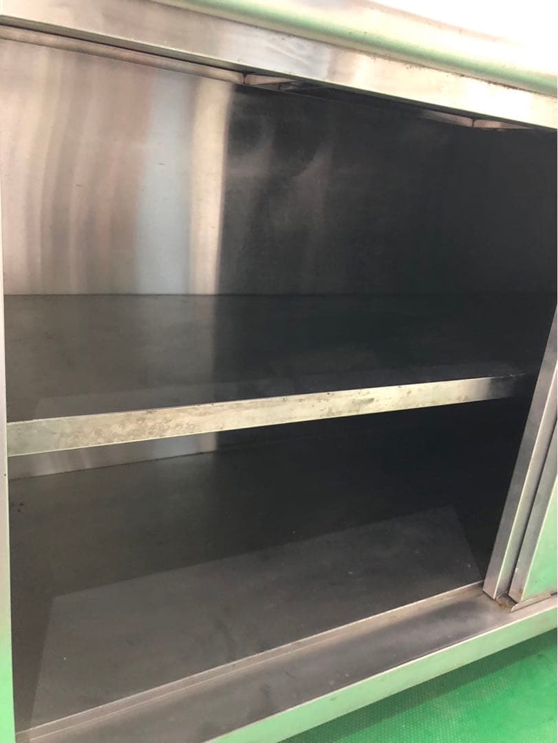 ☆地域限定送料無料☆工場整備品　キャビネットテーブル　幅1400 業務用