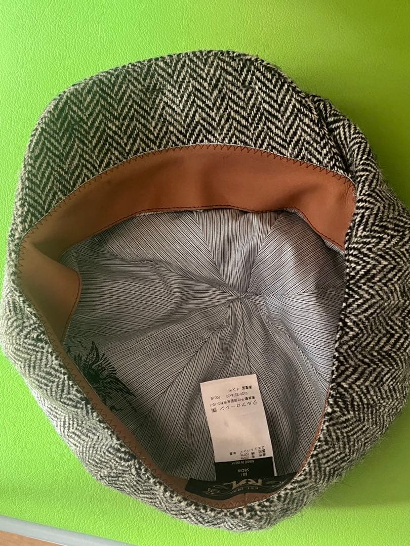 RRL × HARRISTWEED NEWSBOY CAP キャスケット
