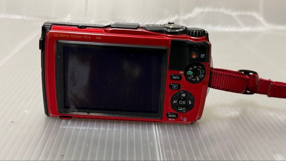 Olympus TG-6 レッド カメラ 4K　ジャンク