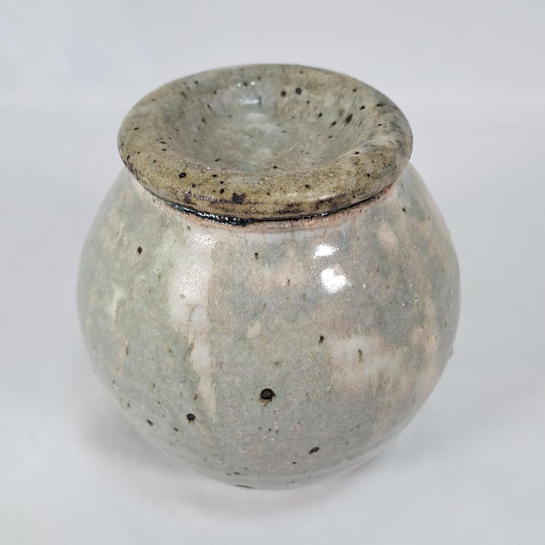 薪蓋つき壺/小野哲平/陶芸