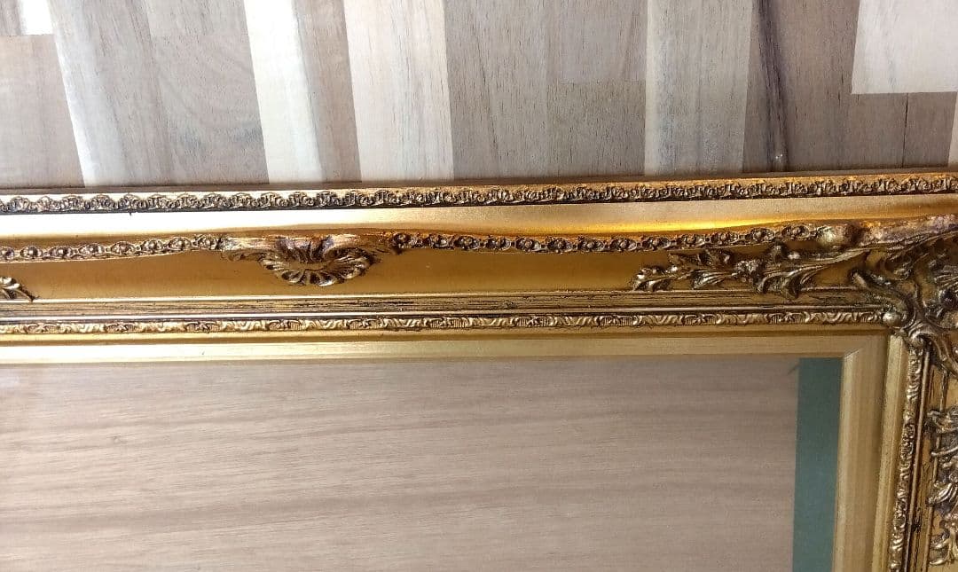 バロックスタイル　豪華金装飾 F6号 油彩額縁 ゴールドフレーム