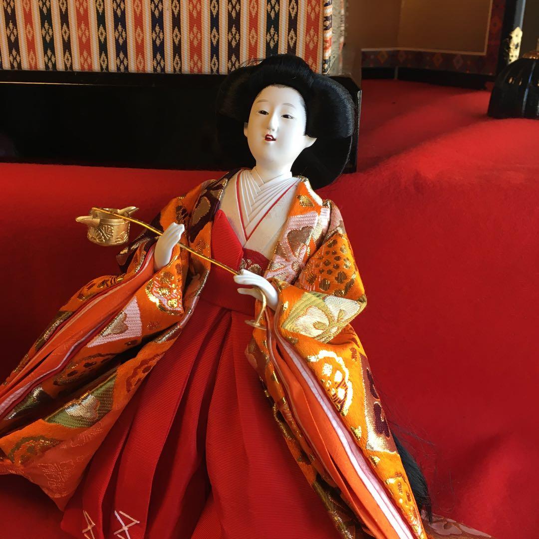 Ａ　雛人形　豪華7段飾り　有職雛　7代豊泉作