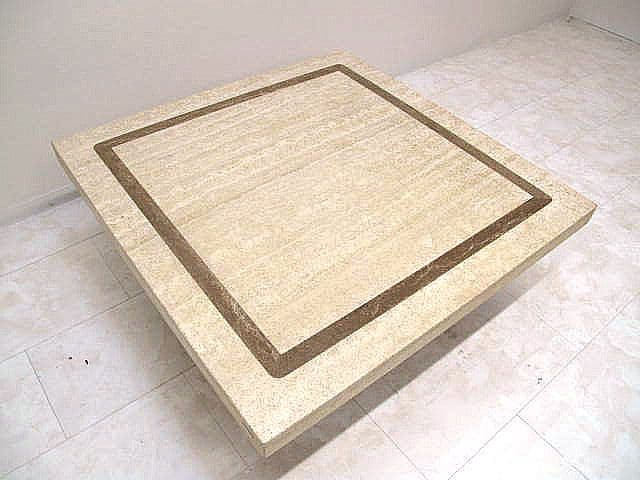 展示品イタリア Valdera「ALEX」センターテーブル 天然大理石　約46万