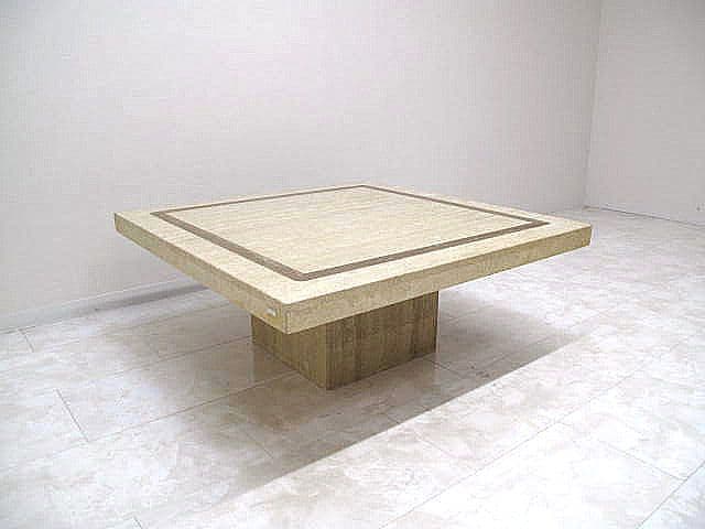 展示品イタリア Valdera「ALEX」センターテーブル 天然大理石　約46万