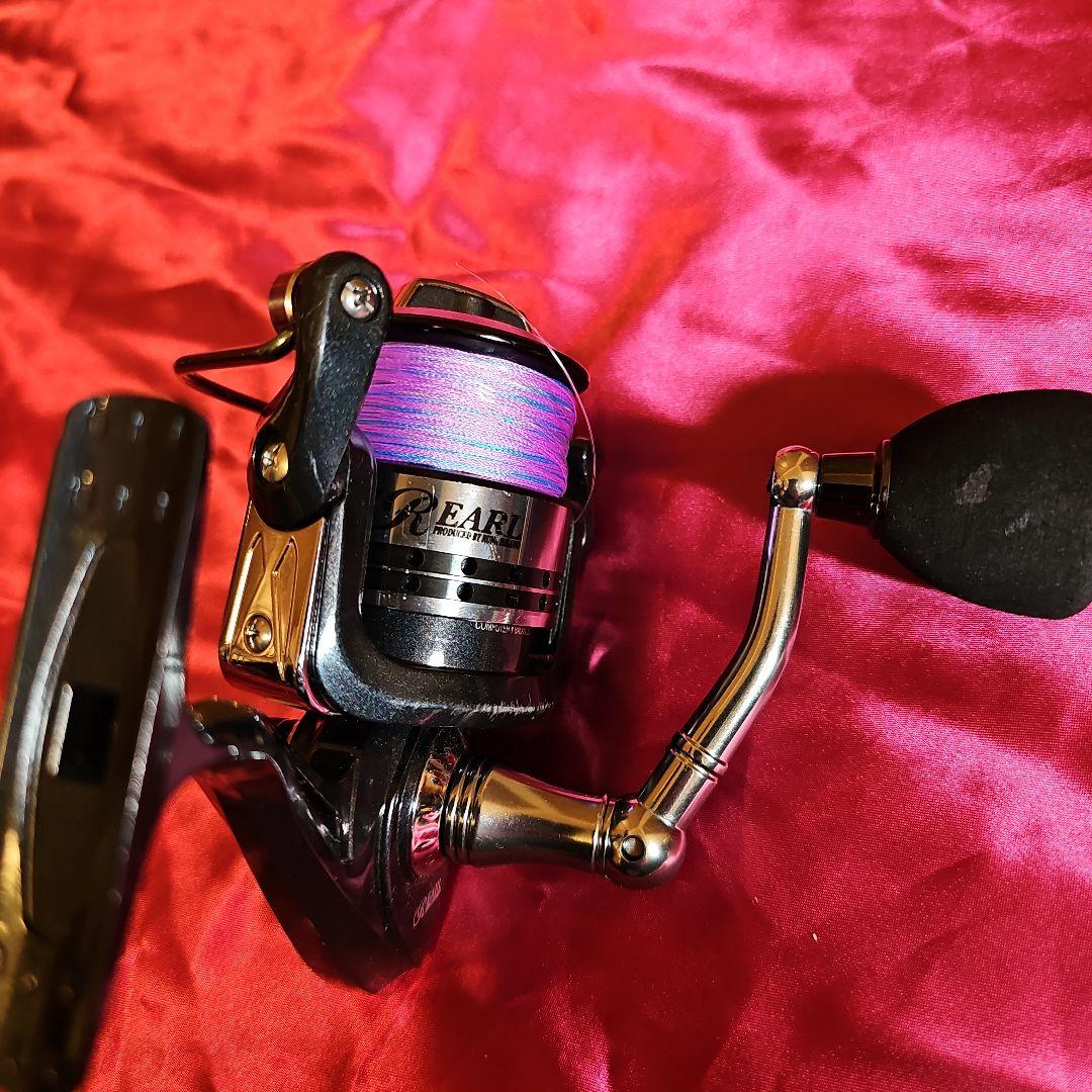 エギングロッド　リール　エギ豪華セット　新品peライン0.6号着用