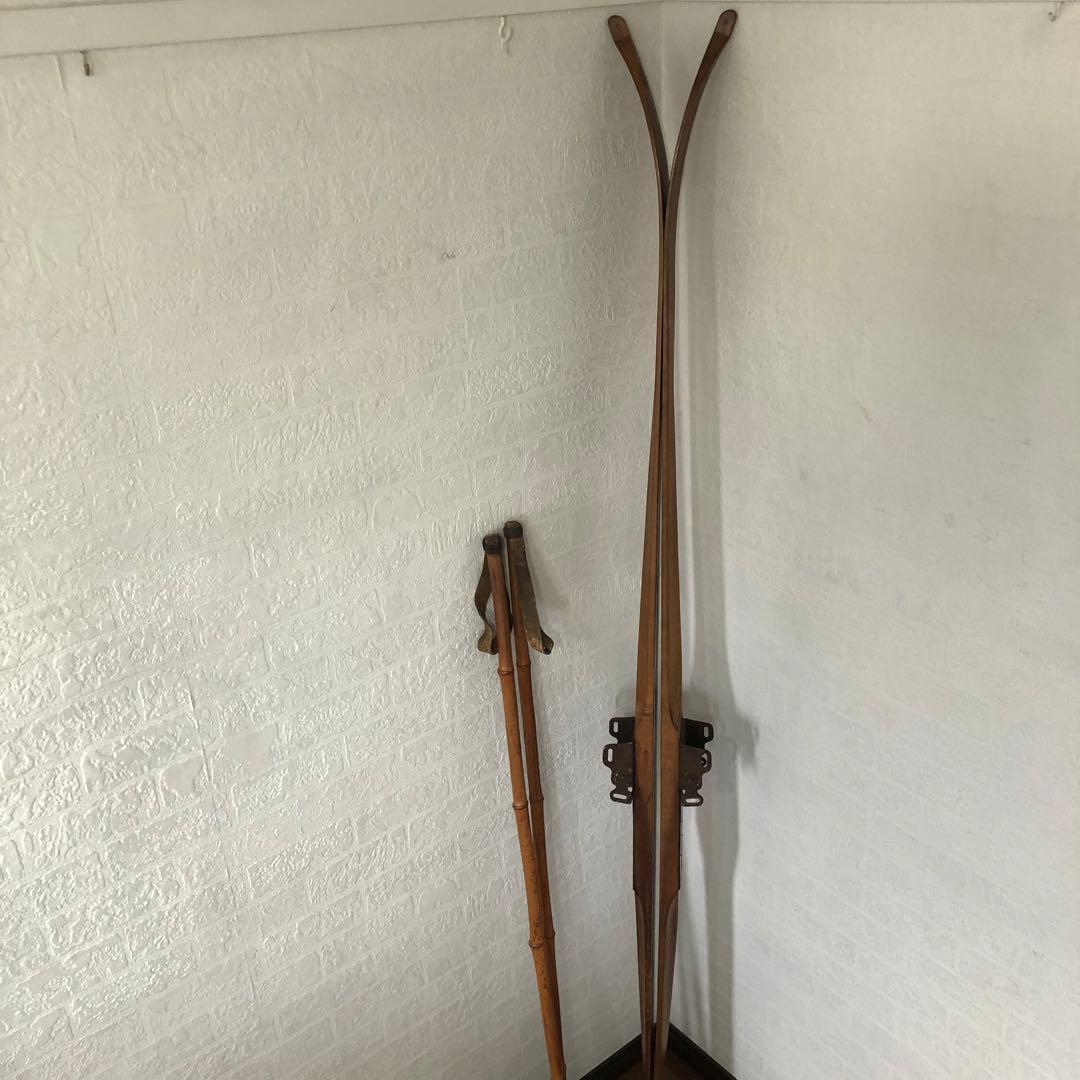 アンティークスキー板