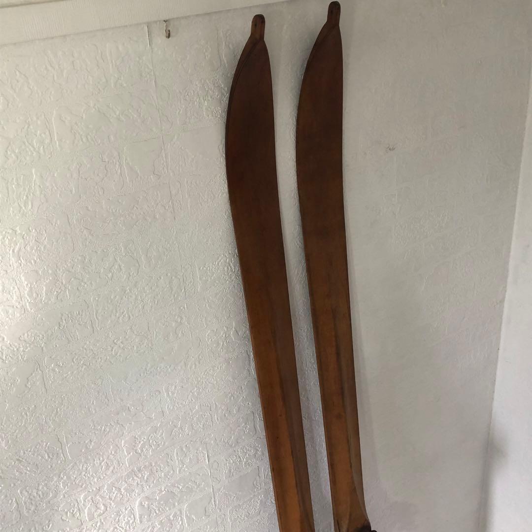 アンティークスキー板