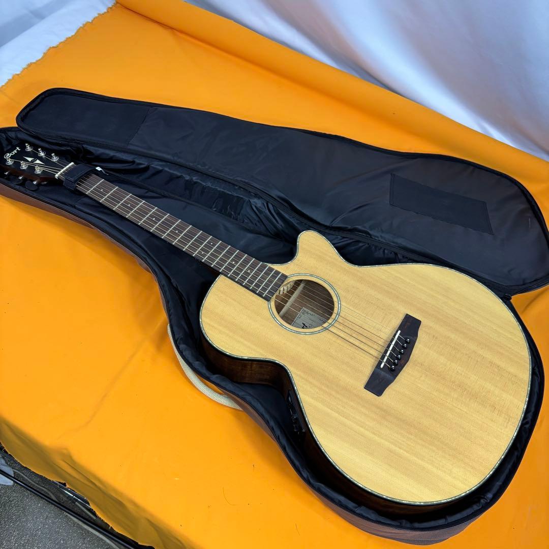 Cort カッタウェイ sfx e ns アコースティックギター　ケース付き