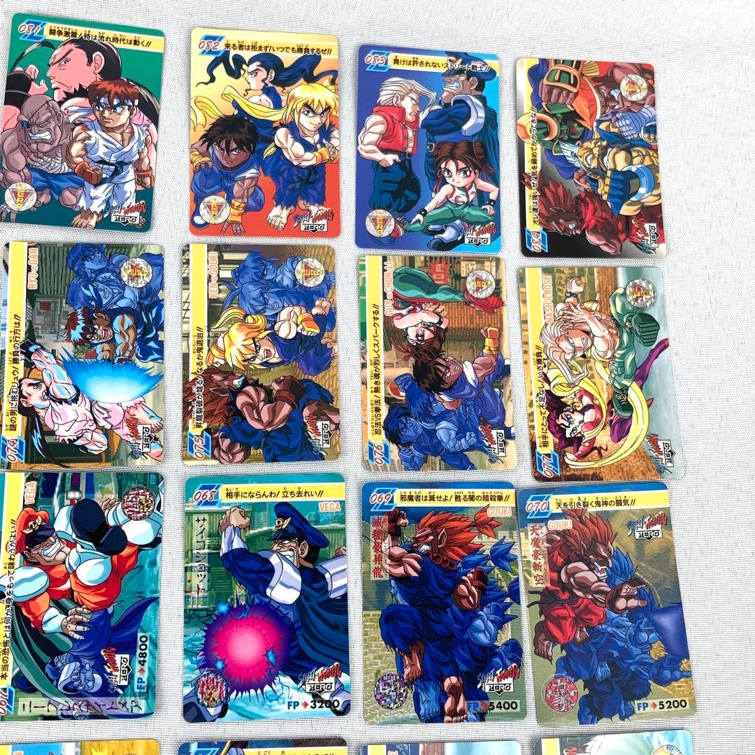 カードダス フルコンプ 42枚 ストリートファイターZERO パート2
