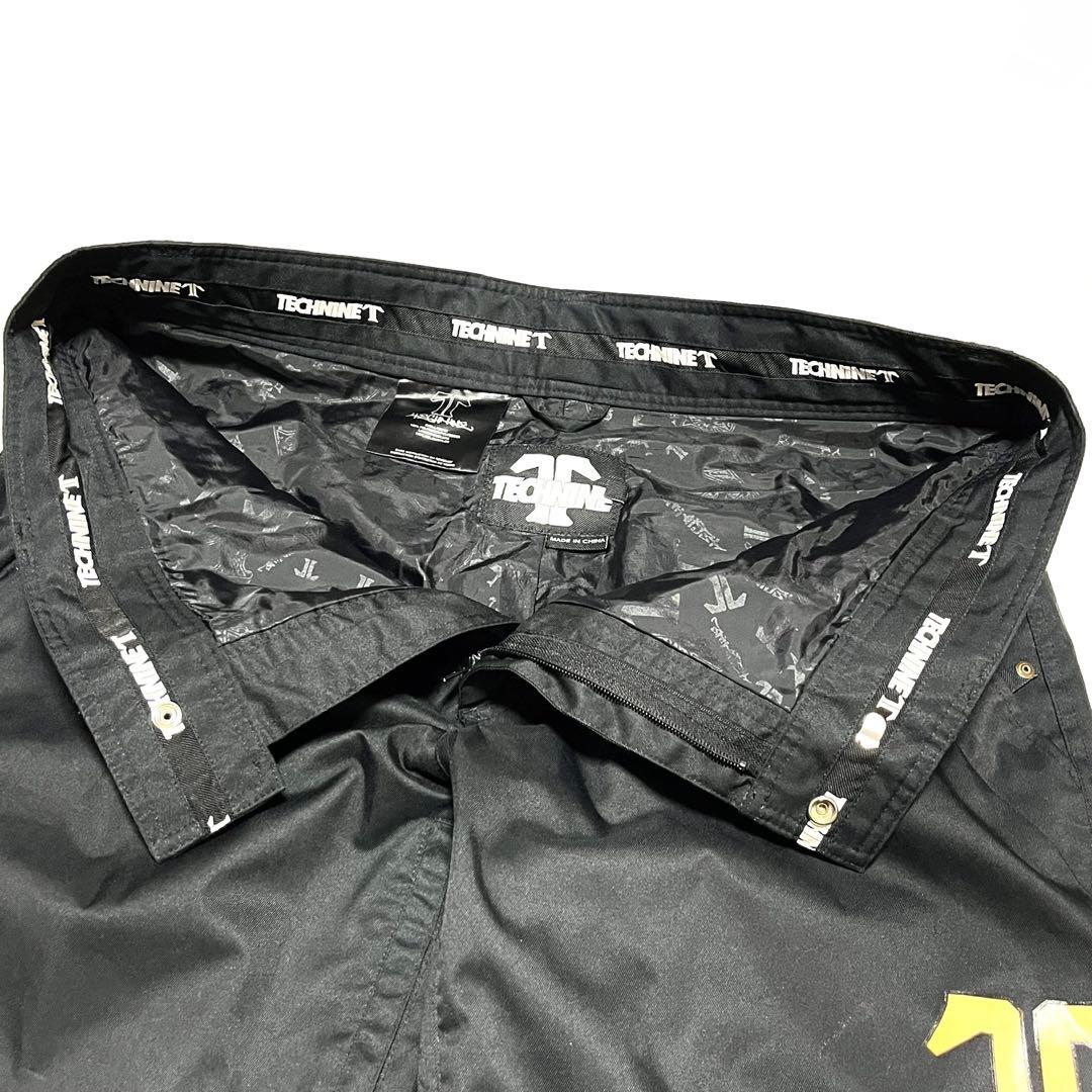 ■TECHNINE・テックナイン■スノーボードパンツ・XLサイズ・ブラック