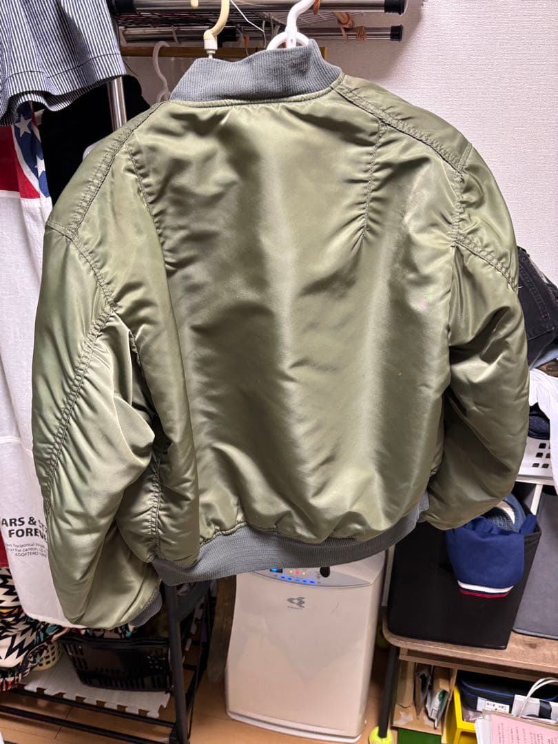 MA-1 alpha made in USA フライトジャケット南王