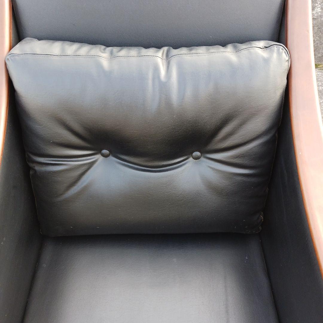 富士ファニチア　一人掛けソファー　②